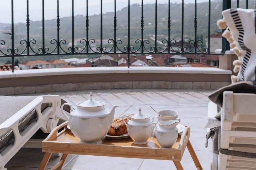 Amazing View With Huge Balcony Apartment Veria  Exterior foto